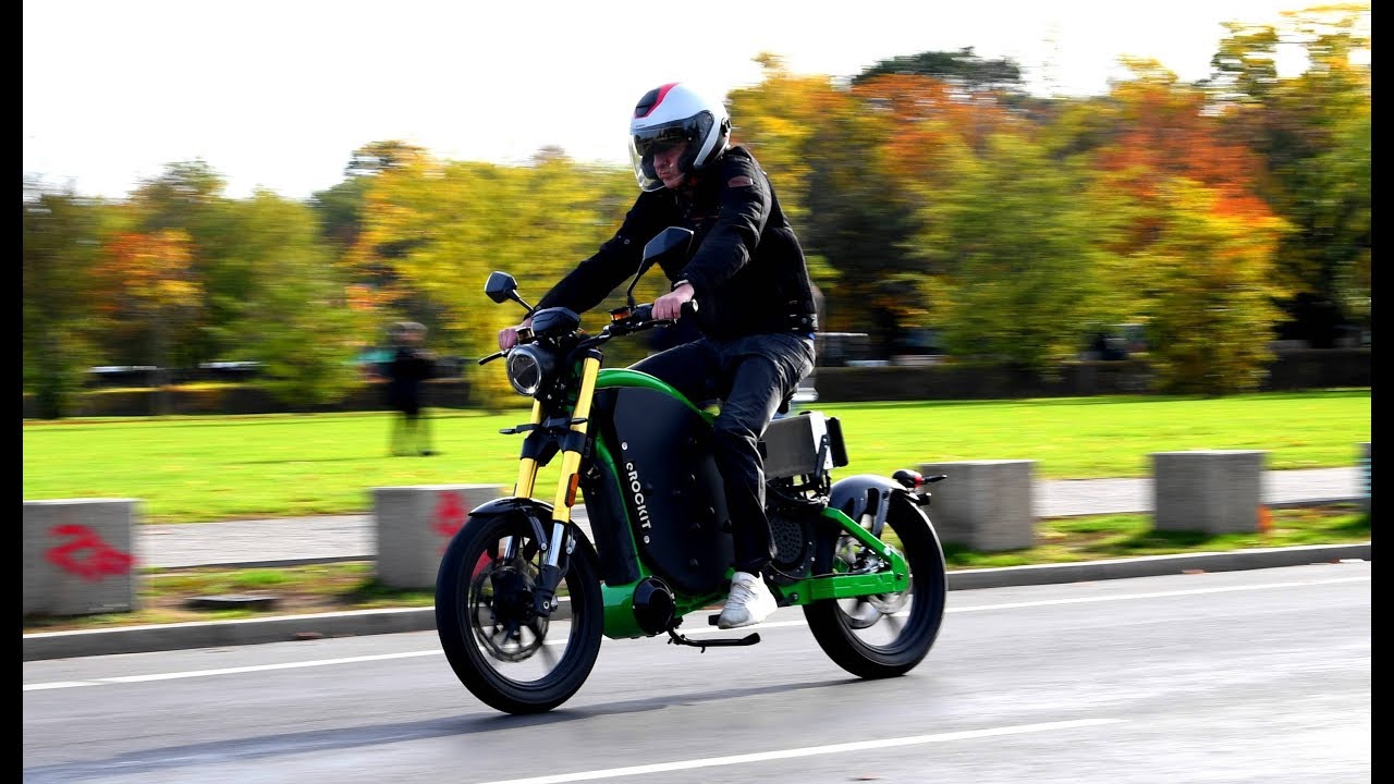 Pedal powered e-Motorcycle for a cleaner & better world!