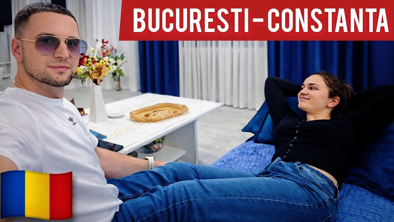 București - Constanța 🛣️ Zăpadă la capitală ❄️ 