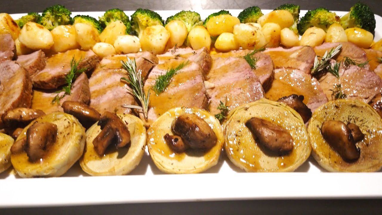 Rôti de veau au four 💯 (noix de veau) لحم مشوي في الفرن