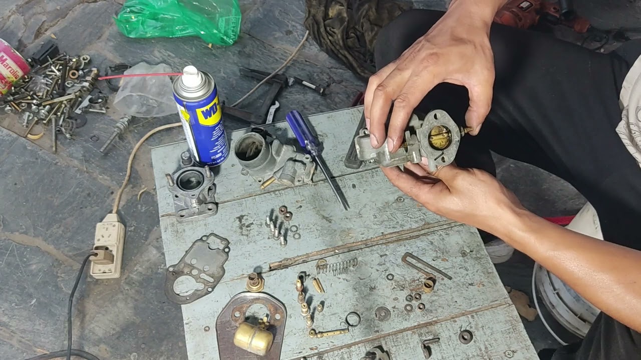 Limpieza del carburador fiat 600