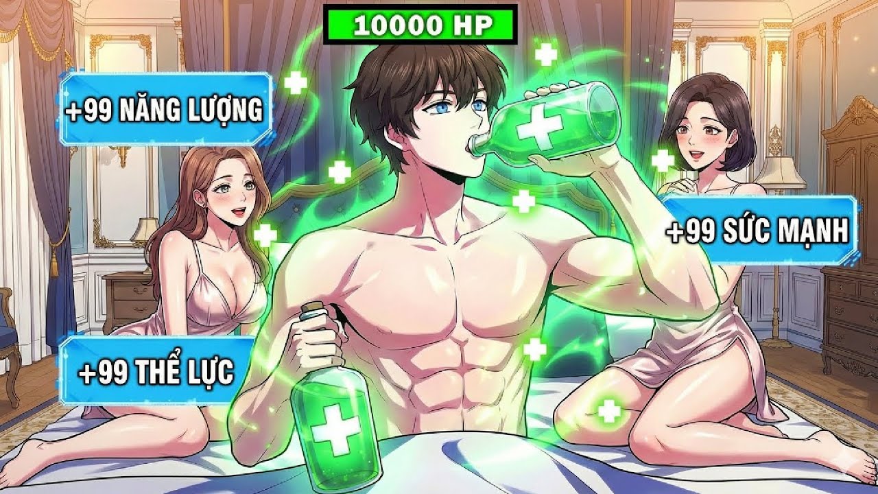Thức Tỉnh Hệ Thống HP, Máu Càng Nhiều Càng Vô Địch | Review Manhwa