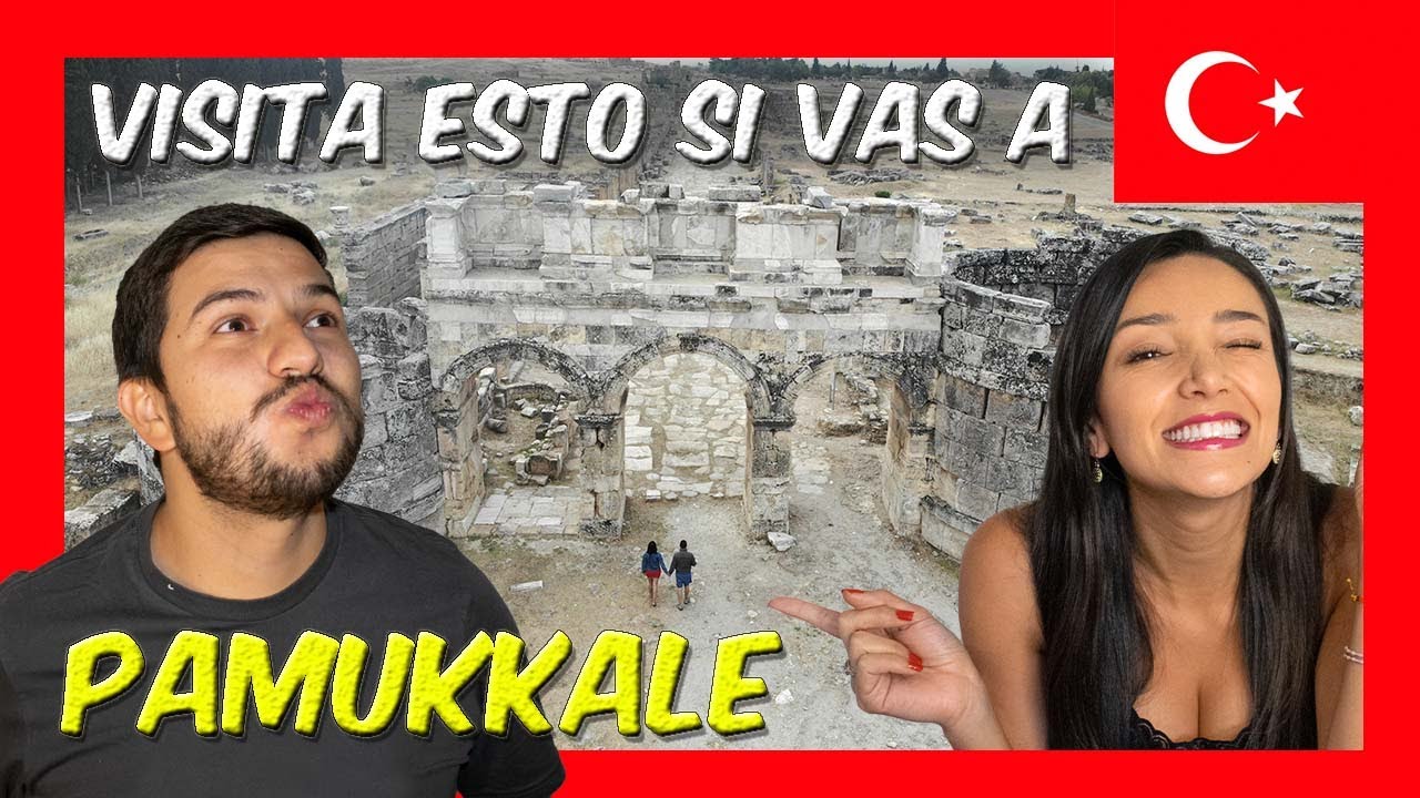 🧿 La Antigua ciudad de HIERÁPOLIS 🇹🇷 PAMUKKALE Turquía 4K