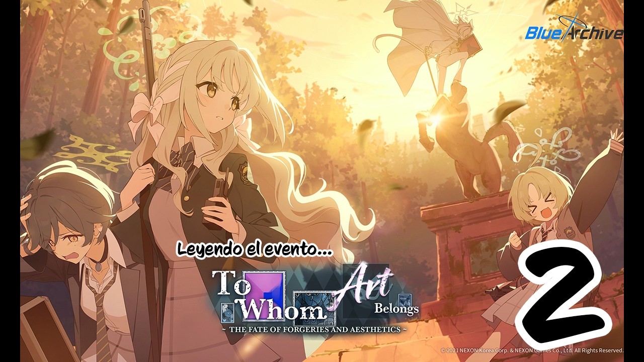 [Blue archive] Leyendo el evento  