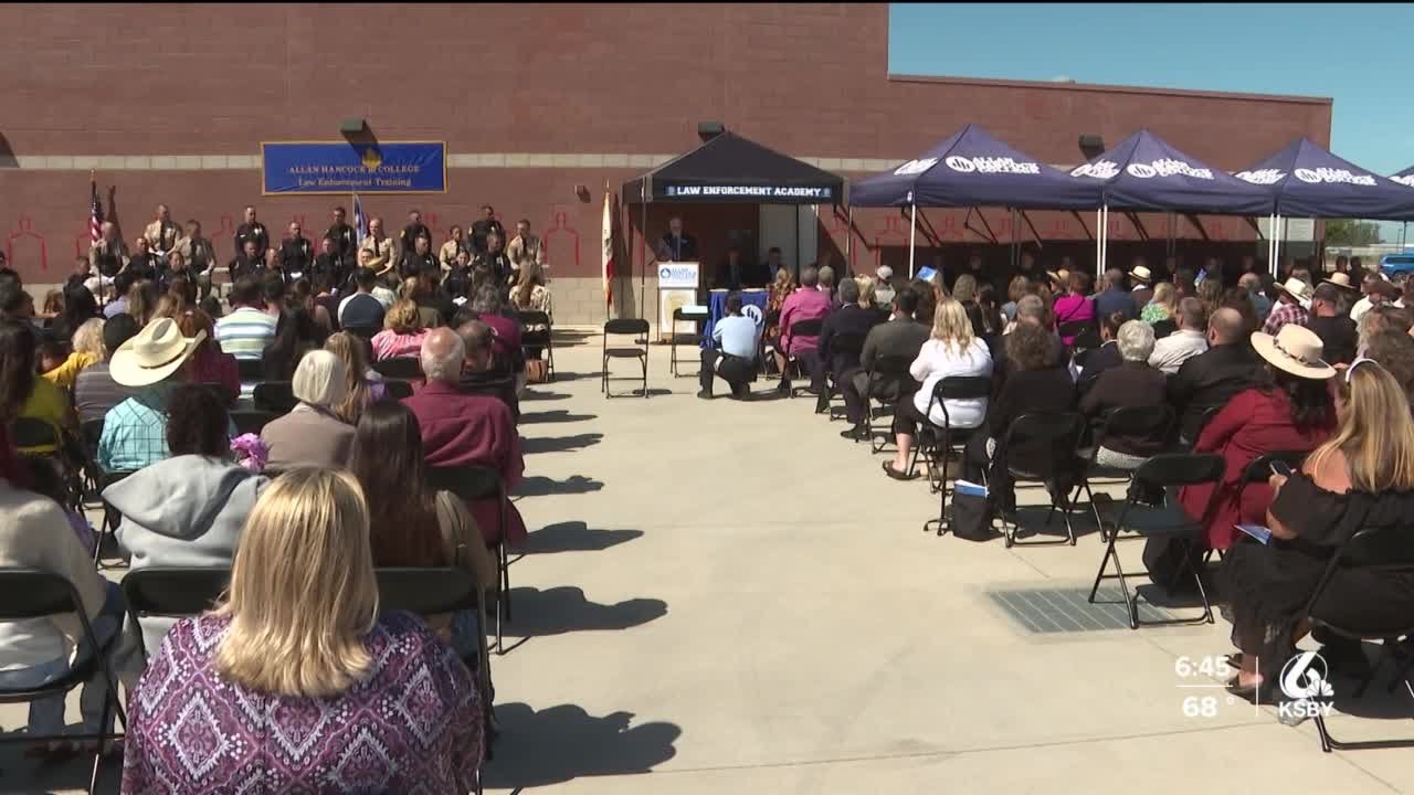 Allan Hancock College celebrates law enforcement academy graduates