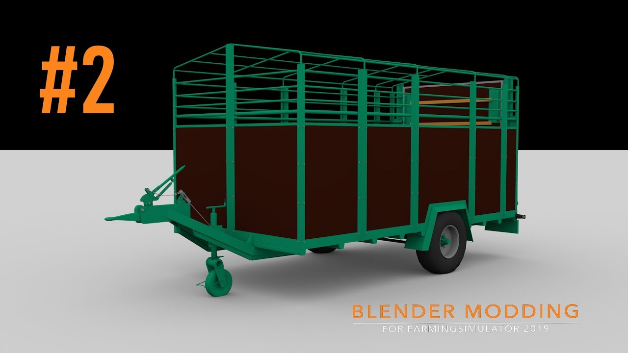 Blender Modding für den Landwirtschaftssimulator [Part 2, Speedmodeling]