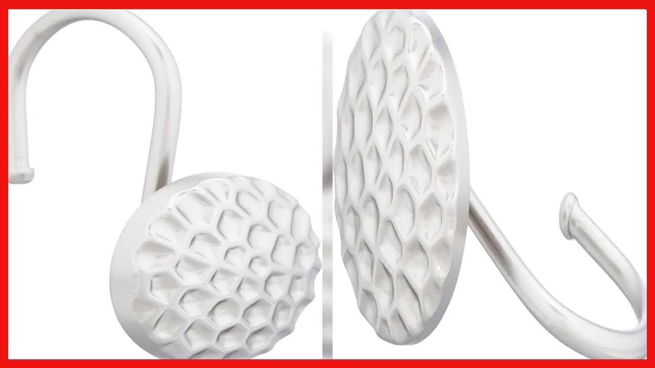 Amazon Basics Shower Curtain Hooks: Durable, Stylish, and Easy to Use
