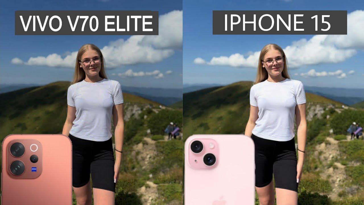 Vivo V70 Elite VS iphone 15 Camera test Comparison 
