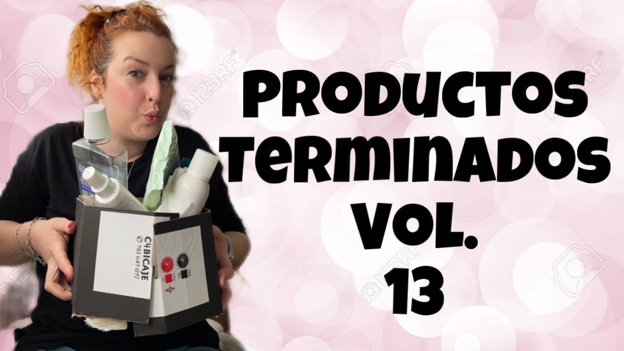 PRODUCTOS TERMINADOS VOL 13