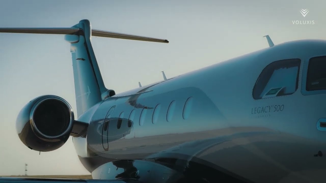 Legacy 500 : Private Jet Walk-through with Voluxis