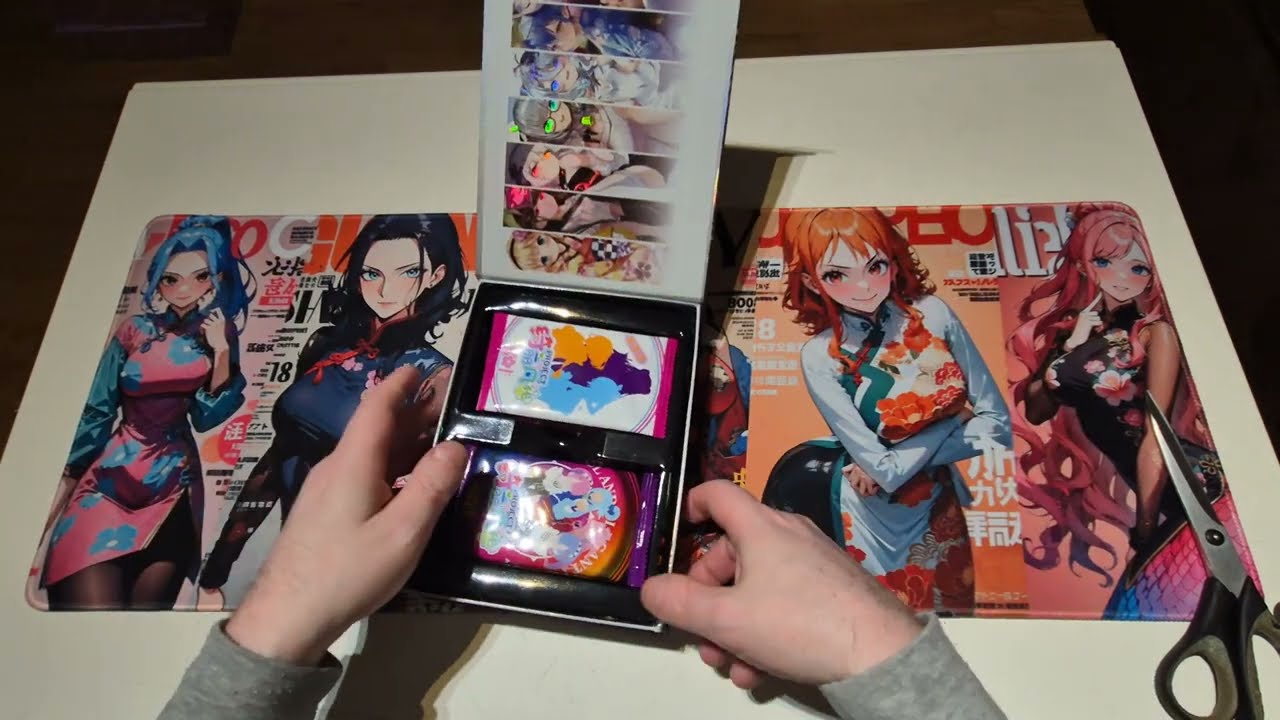 Project Maiden Unboxing Waifu Cards