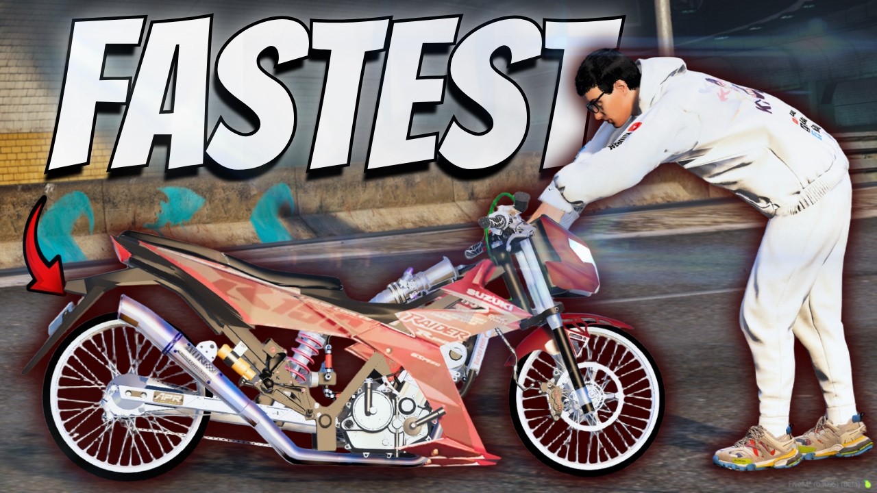 I Restored the WORLD’S FASTEST Suzuki Raider 150 FI in GTA 5! 🏍️💨