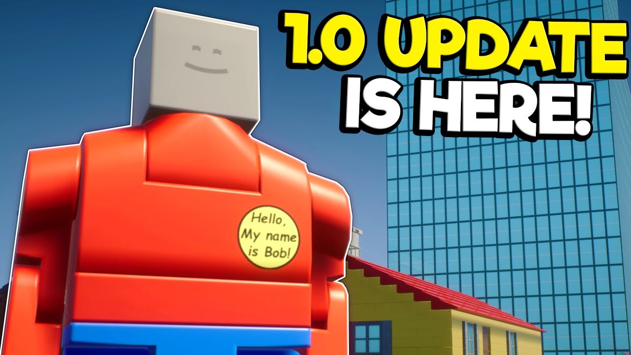 NEW 1.0 UPDATE! New Bob, Physics, Inventory, and MORE! - Brick Rigs Update Gameplay