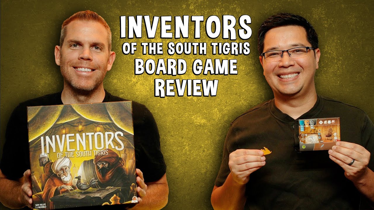 Review of Inventors of the South Tigris - Worker Dice Placement Game