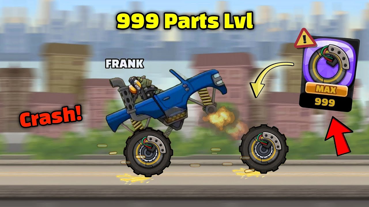 😡 UNFAIR BOSS WITH PARTS LVL 999 - Hill Climb Racing 2