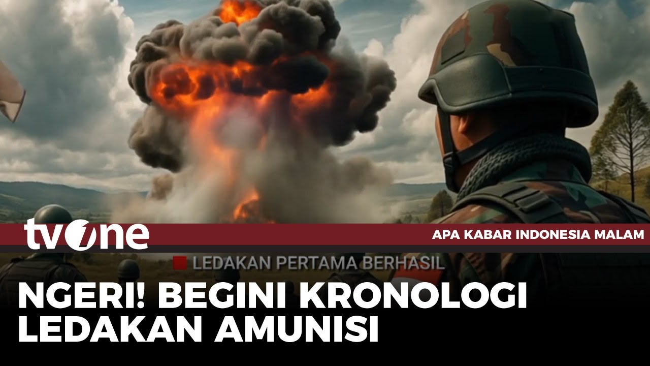 Ilustrasi dan Kronologi Tragedi Ledakan Pemusnahan Amunisi di Garut | AKIM tvOne