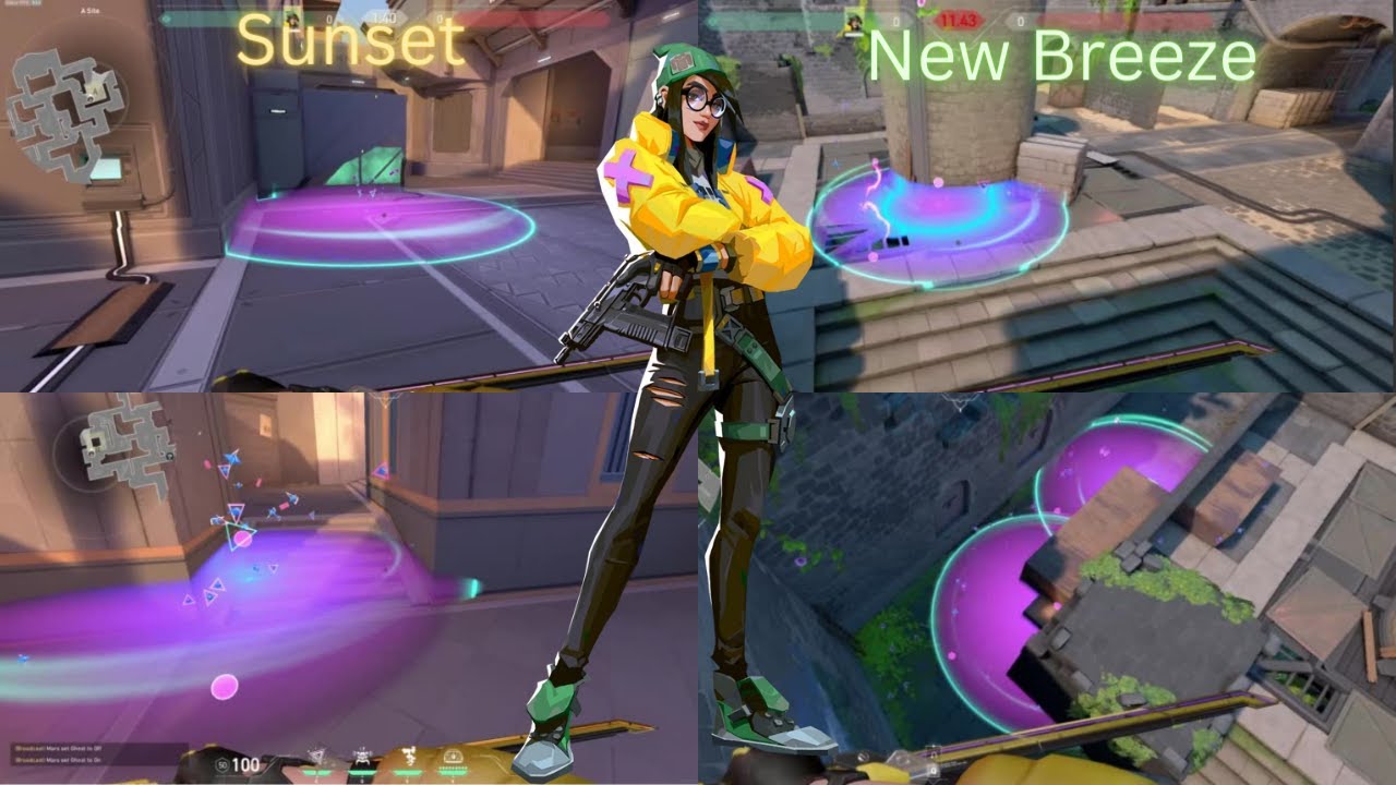 The Best Killjoy Lineups and Setups for NEW map *SUNSET* and returning UPDATED BREEZE
