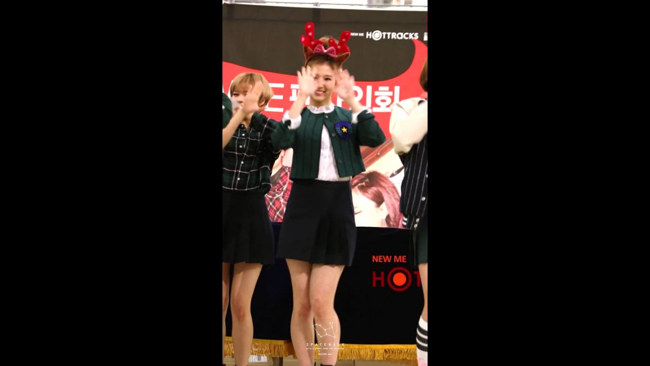 151129 트와이스 영등포 팬싸인회  'OOH-AHH하게' 사나  직캠