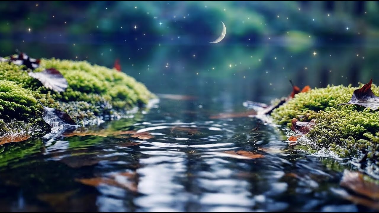 Forest Stream Ripples | 10 Hours of Stream Ambience for Sleep, Study & Relaxation