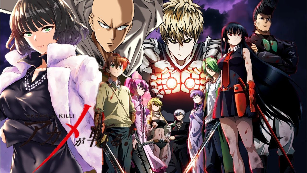 Qhps saitama y compañía caían en Akame ga kill capítulo 1