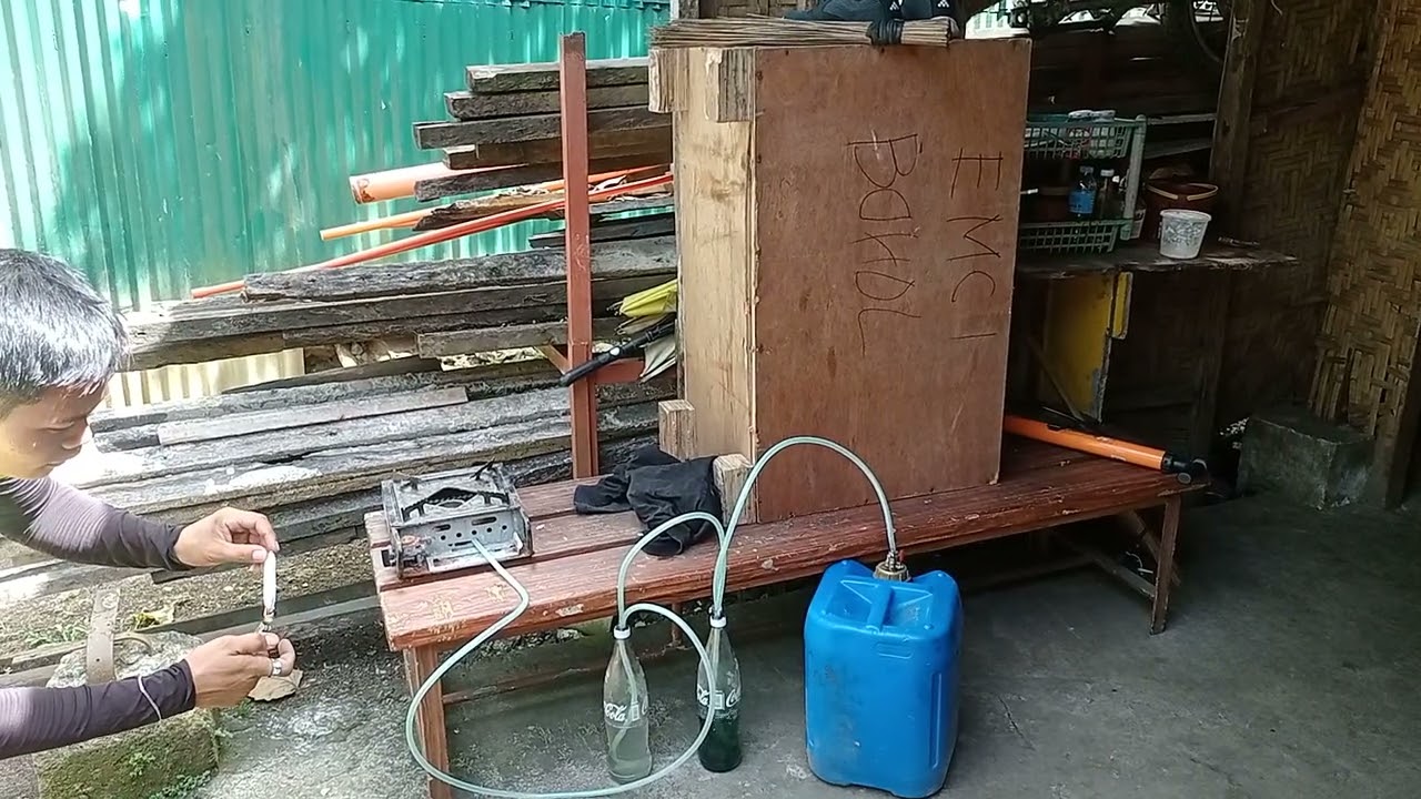 SIMPLE (DIY) gasoline stove