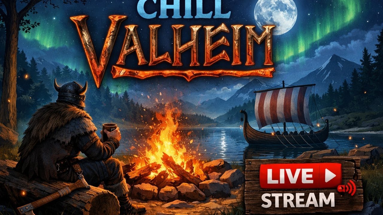 Valheim LIVE | Hang with me while I explore