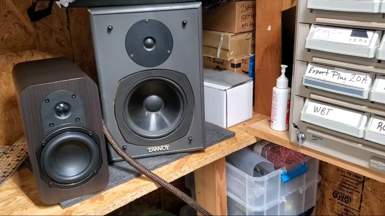 $150 Amazon micro monitors powered by 500W JEFF ROWLAND monoblocks