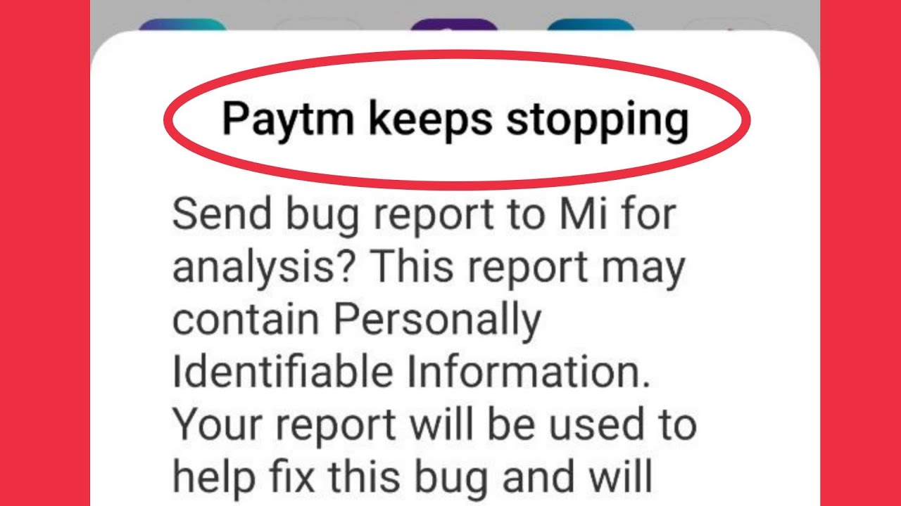 How To Fix Paytm keeps stopping problem solve
