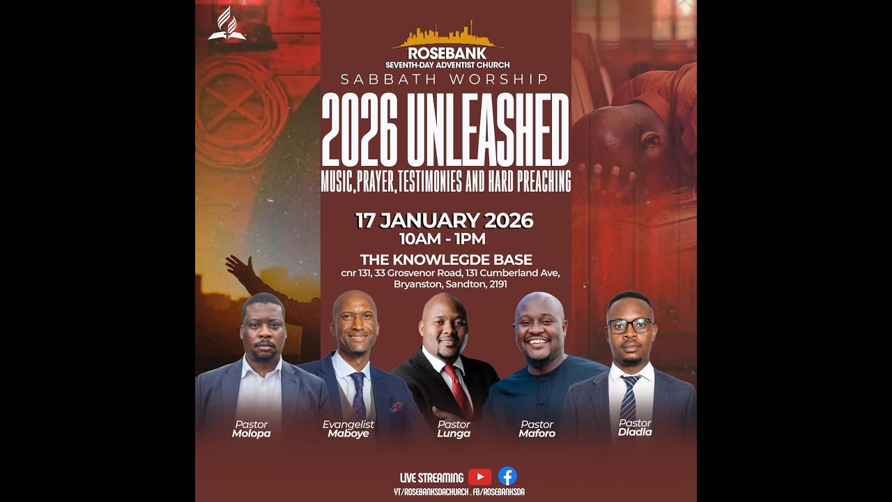 Rosebank Seventh-day Adventist Church 17th of January 2026