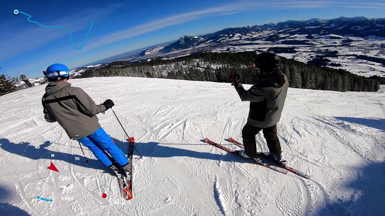 Hörnerbahn Bolsterlang Talabfahrt - Ski