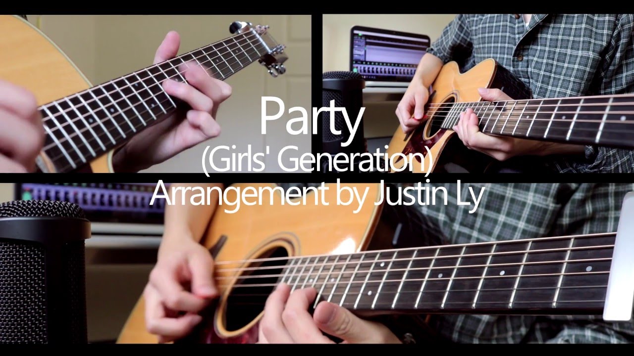 Girls' Generation (SNSD) - PARTY (Acoustic guitar cover)