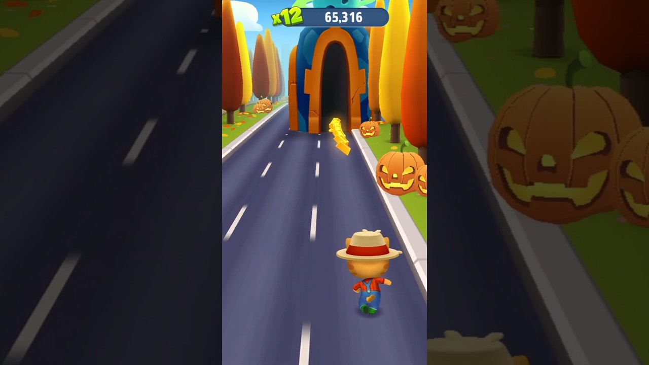 🚀 Farmar Ginger vs Wacky Planet Chase! 🚀 #shorts #ginger #talkingtomgoldrun