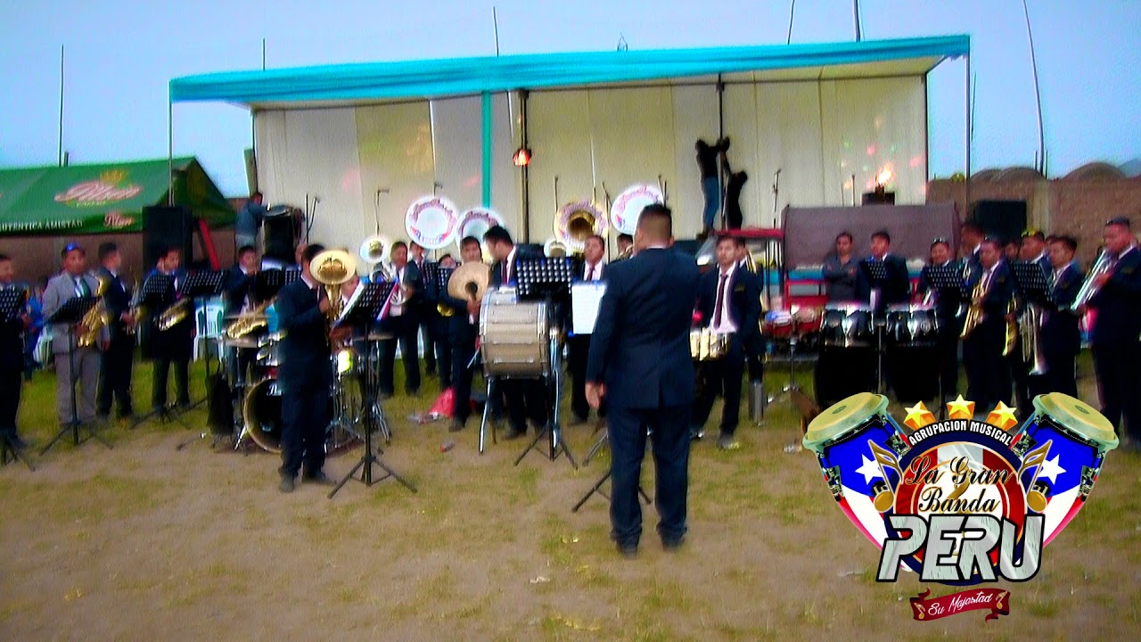 LA GRAN BANDA PERU - TEMA  BRINCANDO CON EL BOMBARDINO  EN VIVO 2017