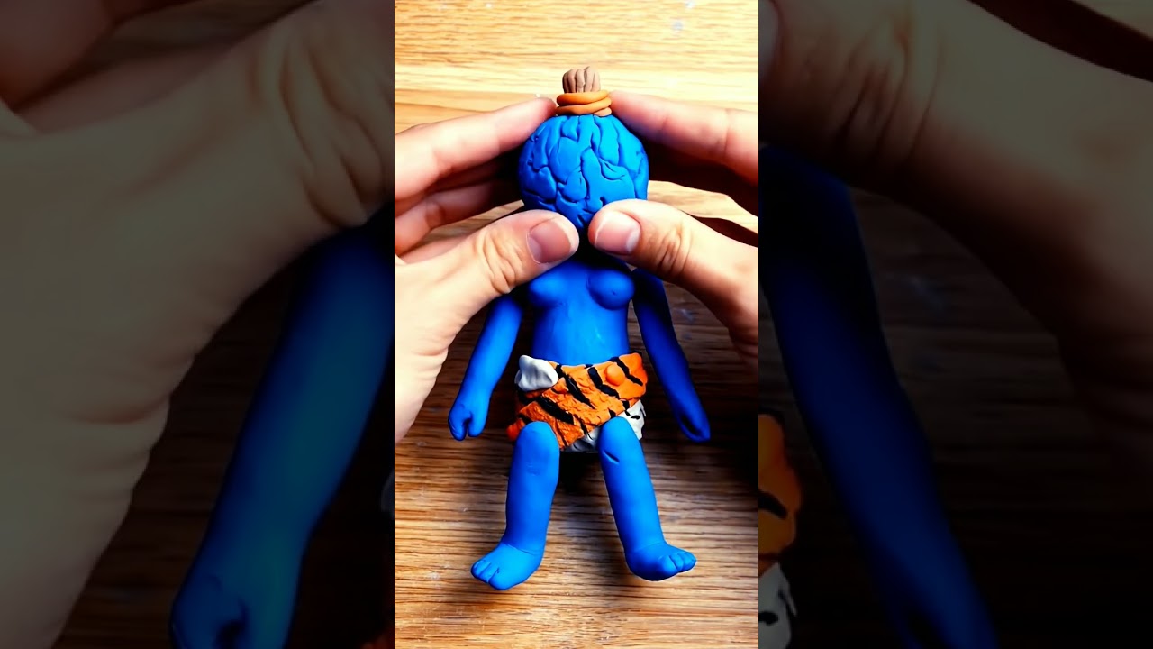 mahadev idol making with clay🔱 Shiv ji making #mahadev #shiv #clayart #viralshorts #trending #shorts