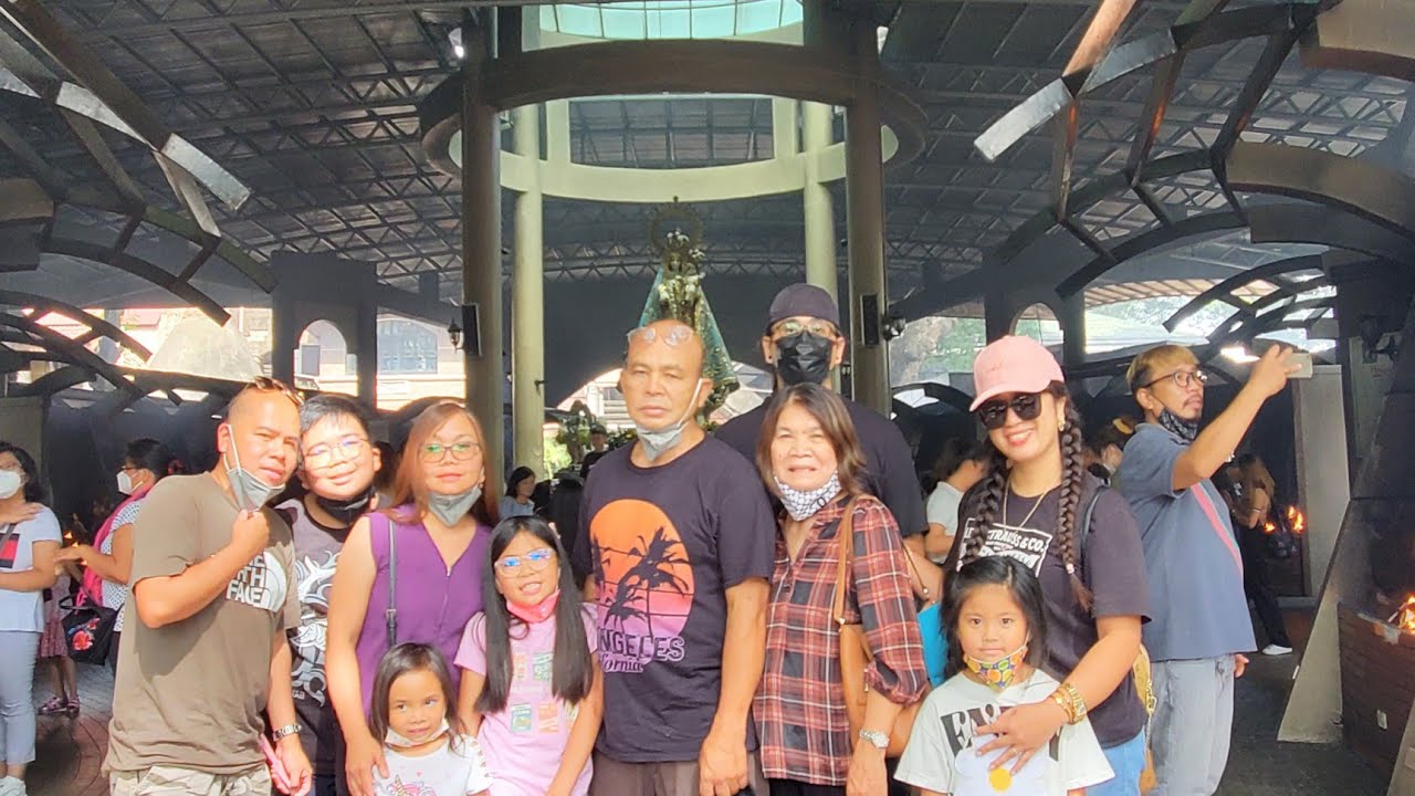 MANAOAG CHURCH PHILIPPINES WITH THE WHOLE FAMILY SUNDAY MASS 