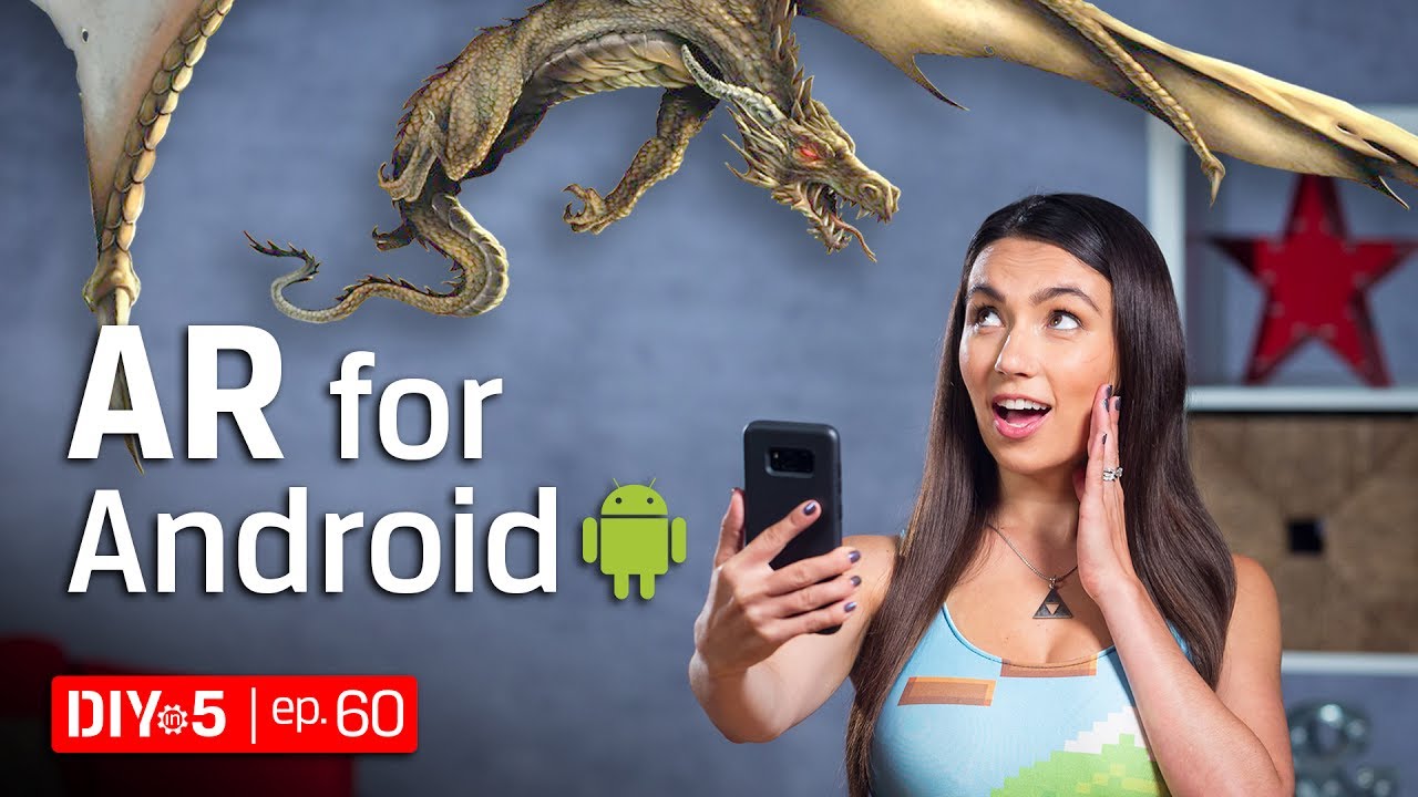 Android Tips &ndash; Cool AR Apps &ndash; DIY in 5 Ep 60