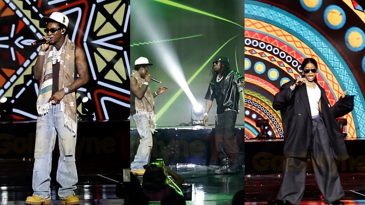 BEAUTIFUL MOMENT WHEN REMA JOINED SHALLIPOPI ON STAGE AND QING MADI SERENADES FANS AT AFRIMA AWARDS