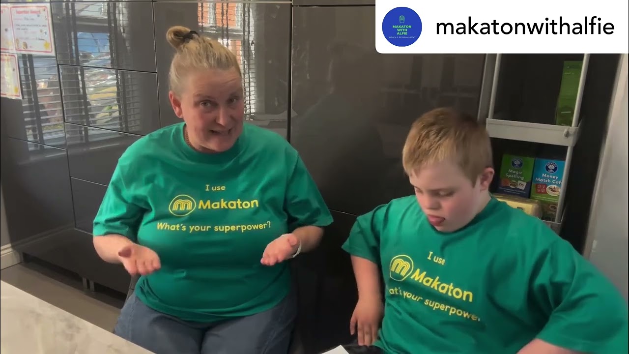 Makaton for &lsquo;PLEASE UNDERSTAND ME&rsquo;