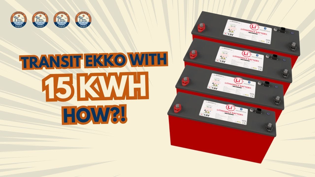 15 KWH?! New 4th Battery Upgrade for This Transit Ekko