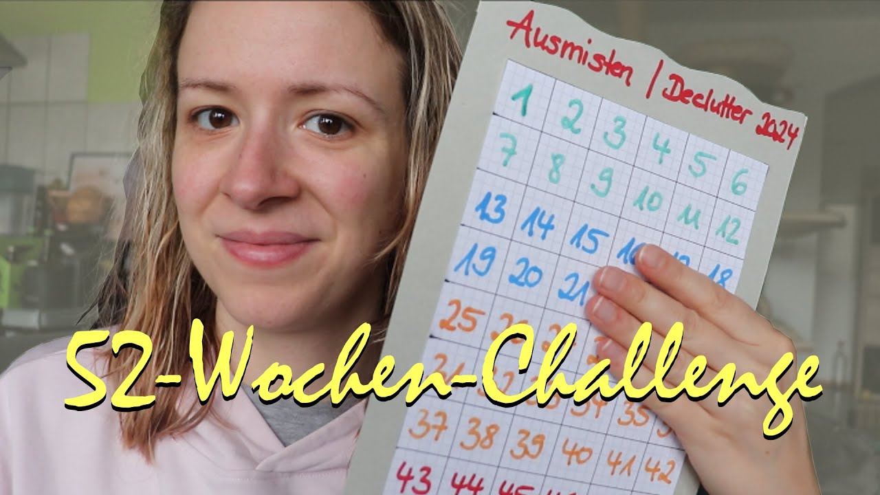 Neues Projekt! Wir misten 5️⃣2️⃣ Wochen aus 🥰 | Woche 1️⃣