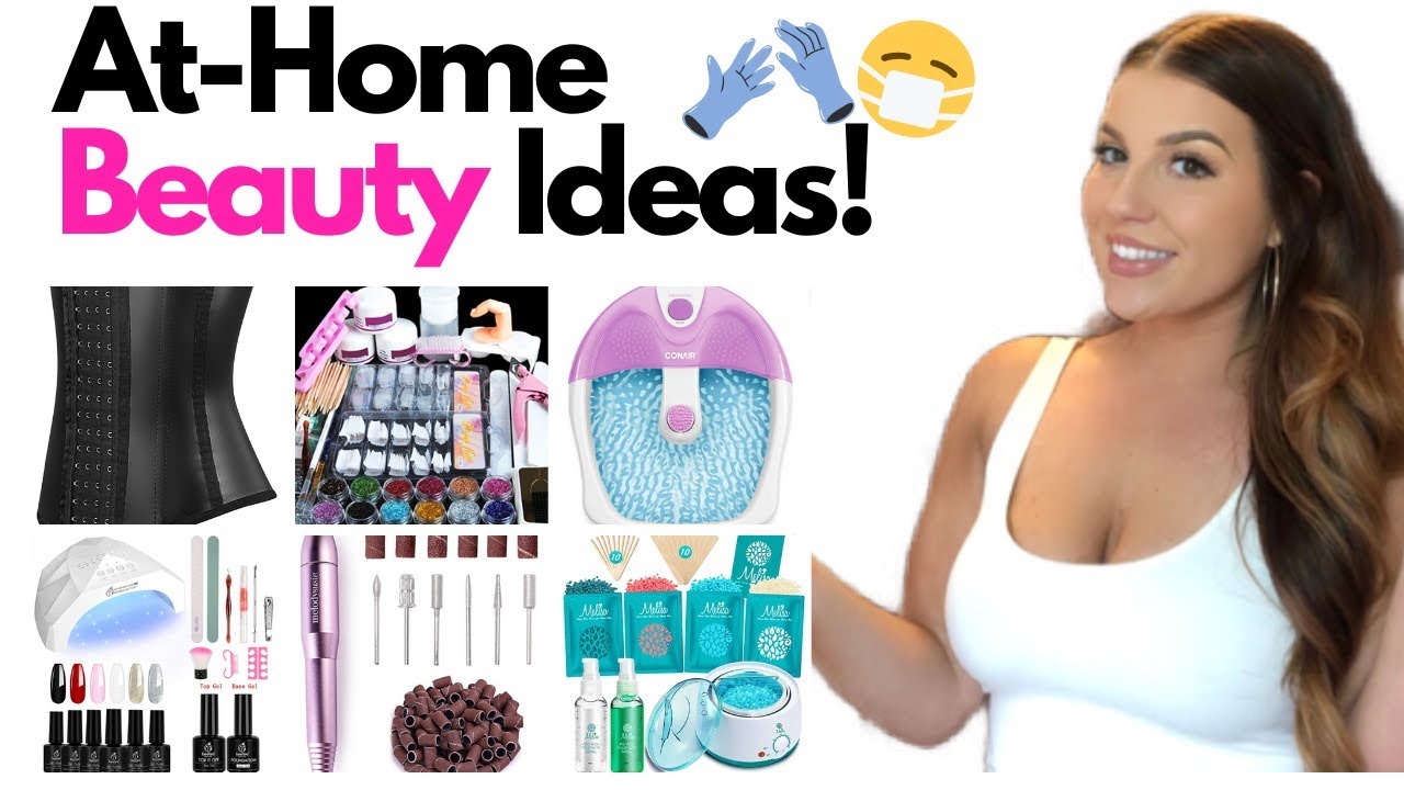 Amazon At Home Beauty Maintenance!! [Quarantine & Self Isolation Beauty Routine 2020]