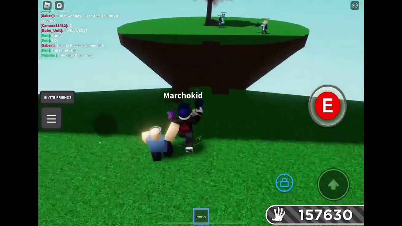 Messing around with kinetic glove -slap battles- ( credits to Blaspyderkid and credits to @orrbite )