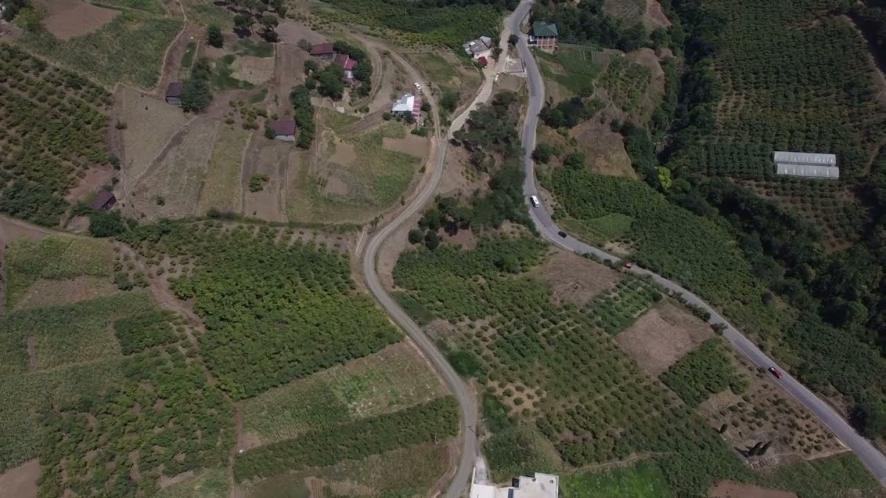 Zaferli Köyü Akçaabat Trabzon (drone çekim)