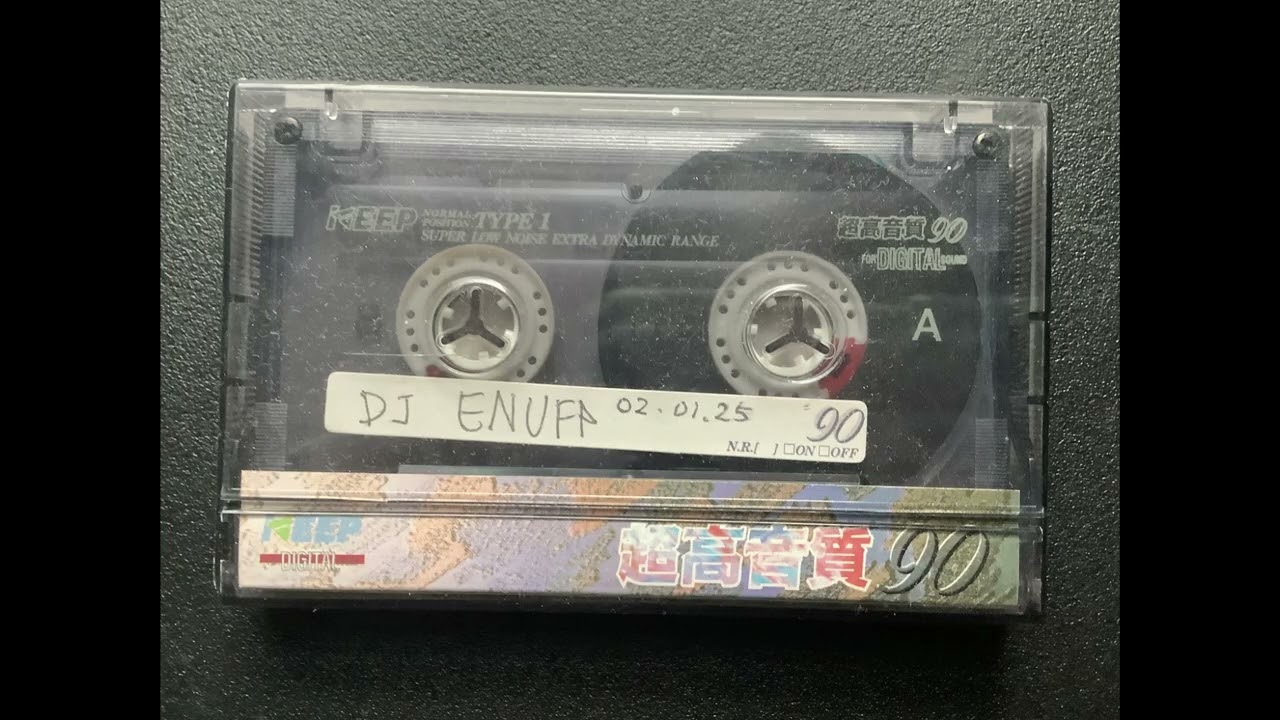 DJ ENUFF MIXTAPE Cassette HOT97 radio live 1/25/2002 (HIPHOP/R&B from Japan)
