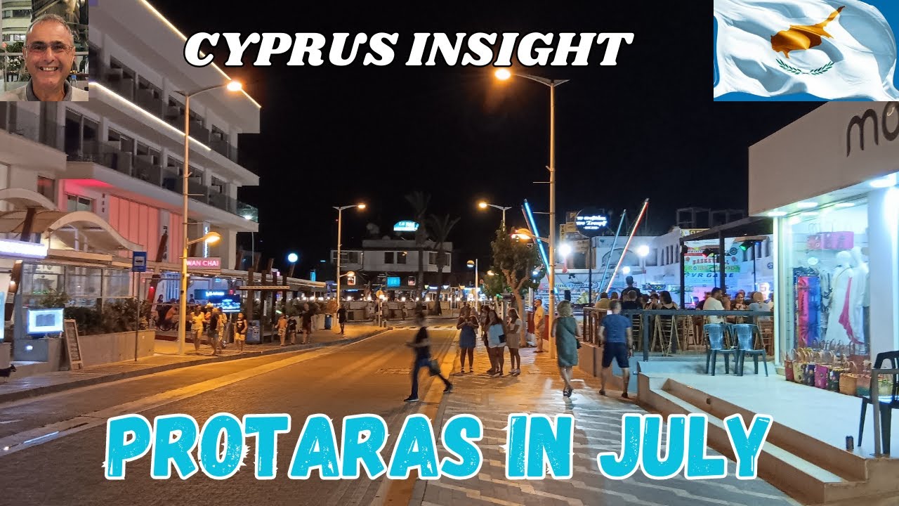 Experience the Summer Magic of Protaras Strip, Cyprus in July.