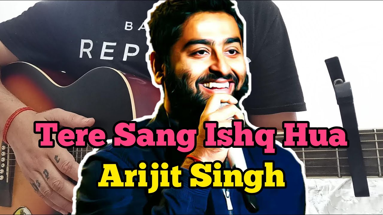 Tere Sang Ishq Hua- Arijit Singh | YODHA | Easy Guitar Chords Lesson For Beginners