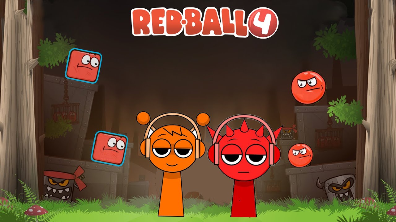 Red Ball 4 Sprunki vs Stone Mini Boss