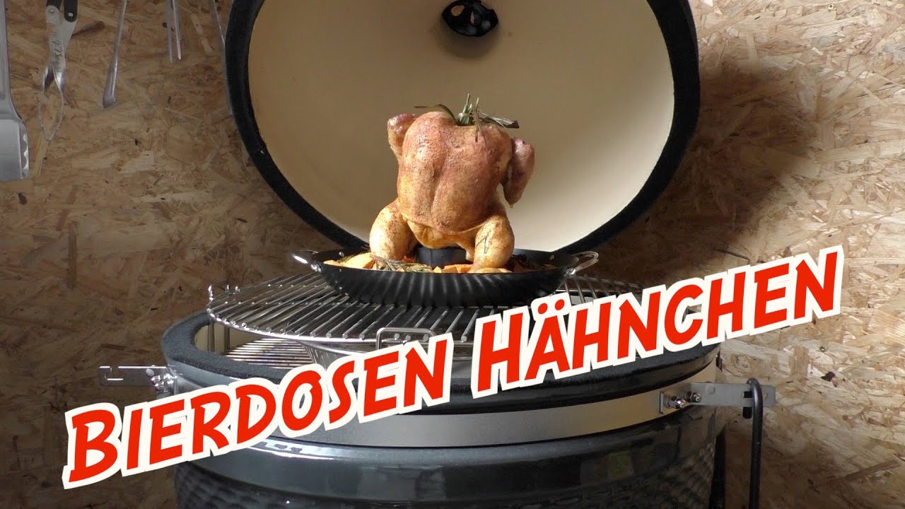 036 Bierdosen Hähnchen aus dem Sogambo Keramik Grill