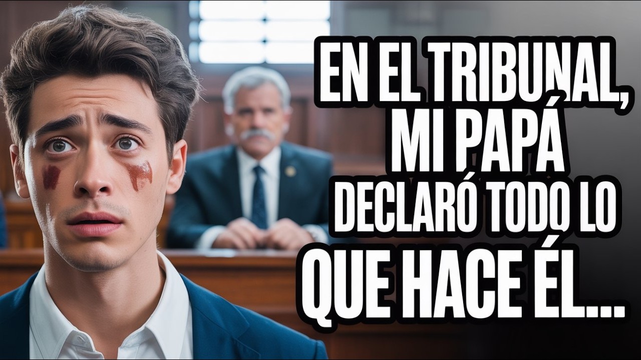 En el tribunal, mi papá declaró Todo lo que hace es avergonzarme , hasta que el juez se inclinó ha