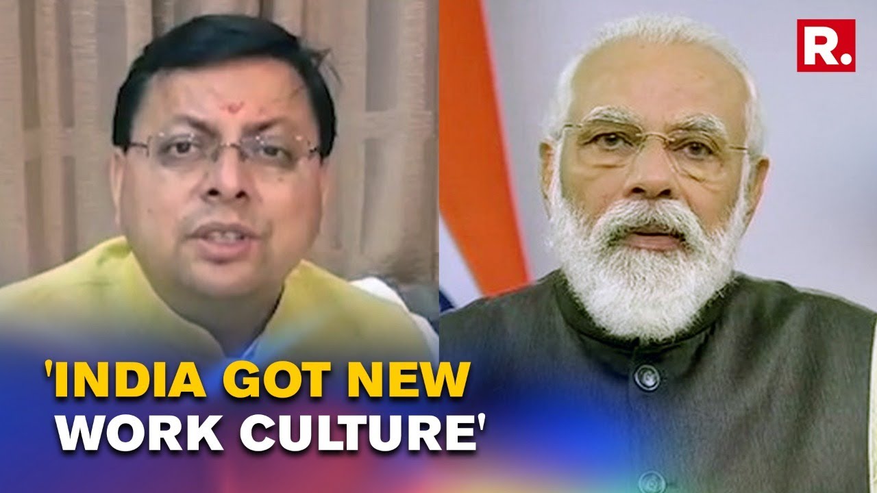 Uttarakhand CM Dhami Lauds 8 Years Of Modi Govt; 'India's Image Changed On Global Stage'