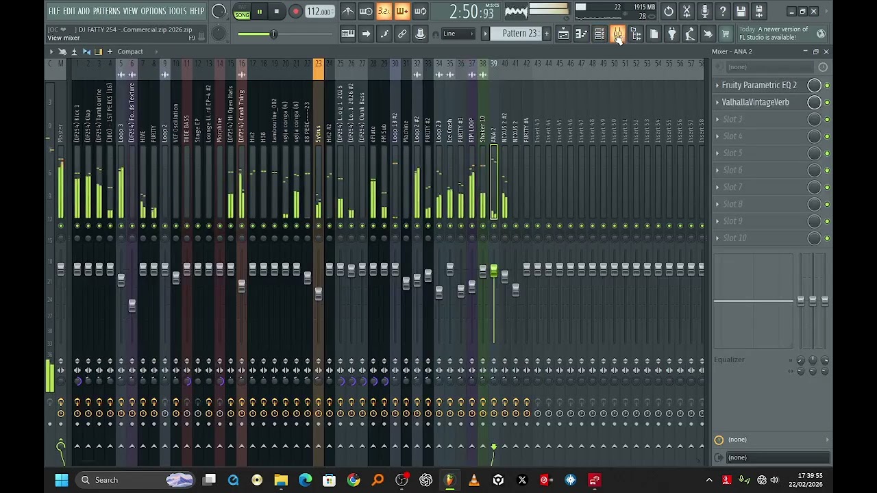 Playing around with B4ll on my amapiano track